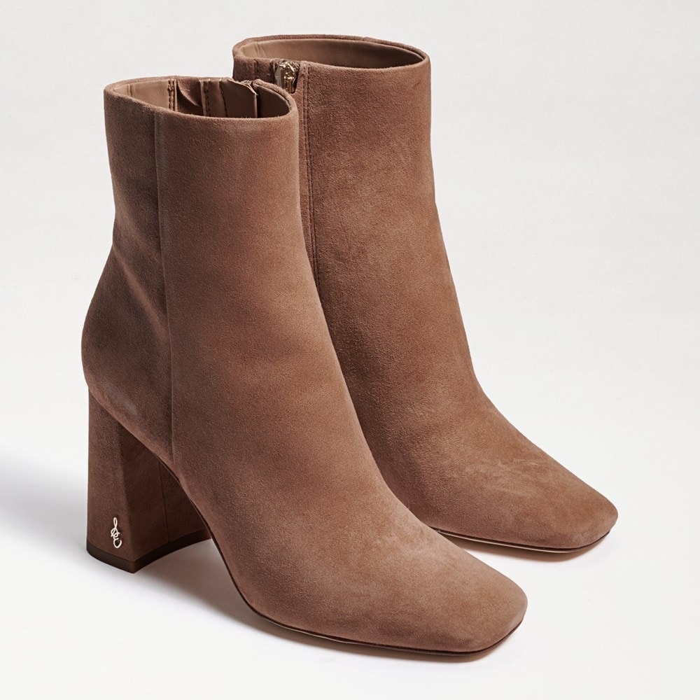 Sam Edelman Codie Ankle Bootie Praline Suede